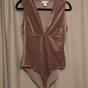 Brand new dusty pink body suit